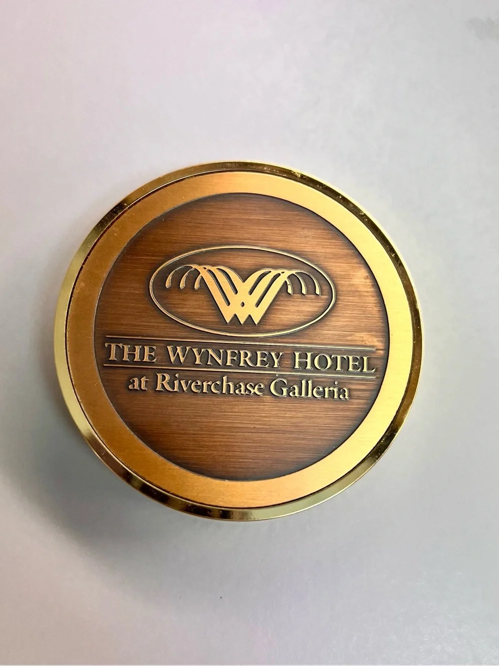 Quartz Vintage Wynfrey Hotel Keepsake Clock